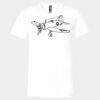 3005 - BELLA +CANVAS Unisex Jersey Short-Sleeve V-Neck T-Shirt Thumbnail