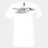 3005 - BELLA +CANVAS Unisex Jersey Short-Sleeve V-Neck T-Shirt Thumbnail