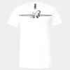3005 - BELLA +CANVAS Unisex Jersey Short-Sleeve V-Neck T-Shirt Thumbnail