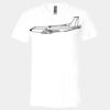 3005 - BELLA +CANVAS Unisex Jersey Short-Sleeve V-Neck T-Shirt Thumbnail