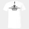 3005 - BELLA +CANVAS Unisex Jersey Short-Sleeve V-Neck T-Shirt Thumbnail