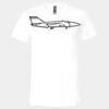 3005 - BELLA +CANVAS Unisex Jersey Short-Sleeve V-Neck T-Shirt Thumbnail