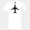 3005 - BELLA +CANVAS Unisex Jersey Short-Sleeve V-Neck T-Shirt Thumbnail