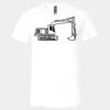 3005 - BELLA +CANVAS Unisex Jersey Short-Sleeve V-Neck T-Shirt Thumbnail