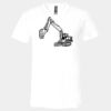 3005 - BELLA +CANVAS Unisex Jersey Short-Sleeve V-Neck T-Shirt Thumbnail