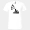 3005 - BELLA +CANVAS Unisex Jersey Short-Sleeve V-Neck T-Shirt Thumbnail