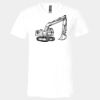 3005 - BELLA +CANVAS Unisex Jersey Short-Sleeve V-Neck T-Shirt Thumbnail