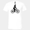 3005 - BELLA +CANVAS Unisex Jersey Short-Sleeve V-Neck T-Shirt Thumbnail