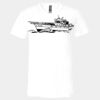 3005 - BELLA +CANVAS Unisex Jersey Short-Sleeve V-Neck T-Shirt Thumbnail