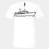 3005 - BELLA +CANVAS Unisex Jersey Short-Sleeve V-Neck T-Shirt Thumbnail