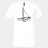 3005 - BELLA +CANVAS Unisex Jersey Short-Sleeve V-Neck T-Shirt Thumbnail
