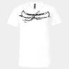3005 - BELLA +CANVAS Unisex Jersey Short-Sleeve V-Neck T-Shirt Thumbnail