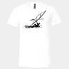 3005 - BELLA +CANVAS Unisex Jersey Short-Sleeve V-Neck T-Shirt Thumbnail
