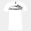 3005 - BELLA +CANVAS Unisex Jersey Short-Sleeve V-Neck T-Shirt Thumbnail
