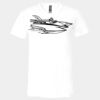 3005 - BELLA +CANVAS Unisex Jersey Short-Sleeve V-Neck T-Shirt Thumbnail