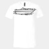 3005 - BELLA +CANVAS Unisex Jersey Short-Sleeve V-Neck T-Shirt Thumbnail
