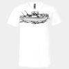 3005 - BELLA +CANVAS Unisex Jersey Short-Sleeve V-Neck T-Shirt Thumbnail