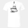 3005 - BELLA +CANVAS Unisex Jersey Short-Sleeve V-Neck T-Shirt Thumbnail