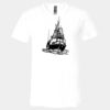 3005 - BELLA +CANVAS Unisex Jersey Short-Sleeve V-Neck T-Shirt Thumbnail