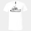 3005 - BELLA +CANVAS Unisex Jersey Short-Sleeve V-Neck T-Shirt Thumbnail