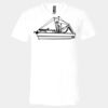 3005 - BELLA +CANVAS Unisex Jersey Short-Sleeve V-Neck T-Shirt Thumbnail