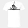 3005 - BELLA +CANVAS Unisex Jersey Short-Sleeve V-Neck T-Shirt Thumbnail