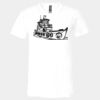 3005 - BELLA +CANVAS Unisex Jersey Short-Sleeve V-Neck T-Shirt Thumbnail
