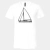 3005 - BELLA +CANVAS Unisex Jersey Short-Sleeve V-Neck T-Shirt Thumbnail