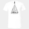 3005 - BELLA +CANVAS Unisex Jersey Short-Sleeve V-Neck T-Shirt Thumbnail