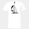 3005 - BELLA +CANVAS Unisex Jersey Short-Sleeve V-Neck T-Shirt Thumbnail