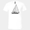 3005 - BELLA +CANVAS Unisex Jersey Short-Sleeve V-Neck T-Shirt Thumbnail