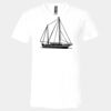 3005 - BELLA +CANVAS Unisex Jersey Short-Sleeve V-Neck T-Shirt Thumbnail