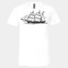 3005 - BELLA +CANVAS Unisex Jersey Short-Sleeve V-Neck T-Shirt Thumbnail