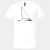 3005 - BELLA +CANVAS Unisex Jersey Short-Sleeve V-Neck T-Shirt Thumbnail