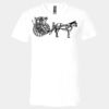 3005 - BELLA +CANVAS Unisex Jersey Short-Sleeve V-Neck T-Shirt Thumbnail