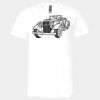 3005 - BELLA +CANVAS Unisex Jersey Short-Sleeve V-Neck T-Shirt Thumbnail