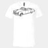 3005 - BELLA +CANVAS Unisex Jersey Short-Sleeve V-Neck T-Shirt Thumbnail
