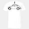 3005 - BELLA +CANVAS Unisex Jersey Short-Sleeve V-Neck T-Shirt Thumbnail
