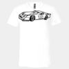 3005 - BELLA +CANVAS Unisex Jersey Short-Sleeve V-Neck T-Shirt Thumbnail