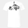 3005 - BELLA +CANVAS Unisex Jersey Short-Sleeve V-Neck T-Shirt Thumbnail