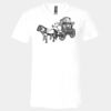 3005 - BELLA +CANVAS Unisex Jersey Short-Sleeve V-Neck T-Shirt Thumbnail