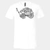 3005 - BELLA +CANVAS Unisex Jersey Short-Sleeve V-Neck T-Shirt Thumbnail