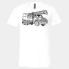 3005 - BELLA +CANVAS Unisex Jersey Short-Sleeve V-Neck T-Shirt Thumbnail