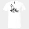 3005 - BELLA +CANVAS Unisex Jersey Short-Sleeve V-Neck T-Shirt Thumbnail