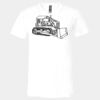 3005 - BELLA +CANVAS Unisex Jersey Short-Sleeve V-Neck T-Shirt Thumbnail