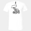 3005 - BELLA +CANVAS Unisex Jersey Short-Sleeve V-Neck T-Shirt Thumbnail