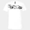 3005 - BELLA +CANVAS Unisex Jersey Short-Sleeve V-Neck T-Shirt Thumbnail