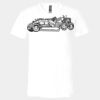 3005 - BELLA +CANVAS Unisex Jersey Short-Sleeve V-Neck T-Shirt Thumbnail