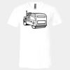 3005 - BELLA +CANVAS Unisex Jersey Short-Sleeve V-Neck T-Shirt Thumbnail