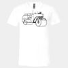 3005 - BELLA +CANVAS Unisex Jersey Short-Sleeve V-Neck T-Shirt Thumbnail